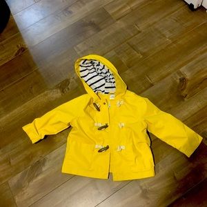 18 month lined rain jacket